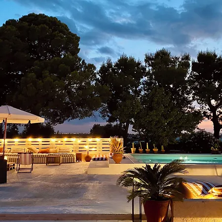 酒店 Antica Masseria Le Monache 格罗塔列